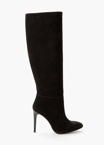 HIGH-LEG SUEDE BOOTS